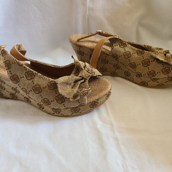 NEW Wedge sandals  size 8 - Picture 4 of 4